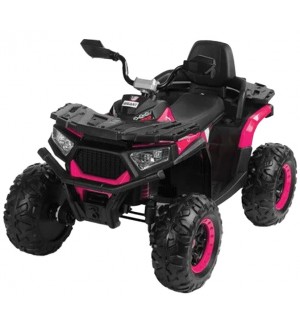Радиоуправляем акумулаторен автомобил Caretero Toyz - Quad Gigant, розов