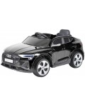 Радиоуправляем акумулаторен джип Audi - E-Tron Sportback 2025, 4x4, 200W, 12V/7AH, 2.4 GHz, черен