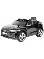 Радиоуправляем акумулаторен джип Audi - E-Tron Sportback 2025, 4x4, 200W, 12V/7AH, 2.4 GHz, черен