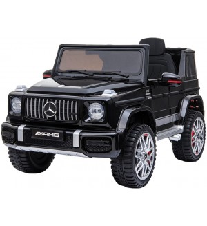 Радиоуправляем акумулаторен джип Mercedes-Benz - G63 2025, 110W, 12V/7Ah, 2.4GHz, черен