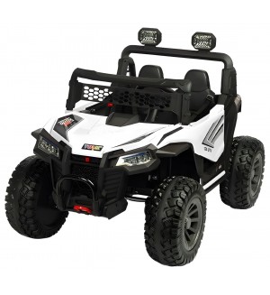 Радиоуправляем акумулаторен офроуд автомобил Caretero Toyz - Blaze, бял