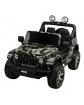 Радиоуправляем акумулаторен офроуд  джип Caretero Toyz - Jeep Rubicоn Cam, зелен