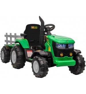 Радиоуправляем акумулаторен трактор Rancher - 2025, 12V/7Ah, 2.4 GHz, зелен