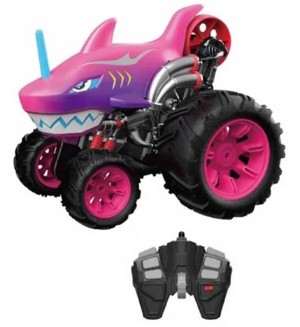 Радиоуправляем джип Crazon - Off Road, с 360° завъртане, 1:16, розов