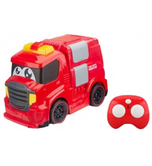 Радиоуправляем пожарен камион Felyx Toys - Kiddy Go, със светлини и звуци