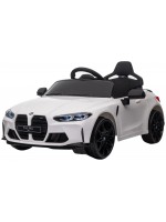 Радиоуправляема акумулаторна кола BMW - M4 2025, 110W, 12V/7Ah, 2.4 GHz, бяла