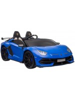 Радиоуправляемa акумулаторна кола Lamborghini - Aventador 2025, 24V/7AH, 600W, 2.4 GHz, синя