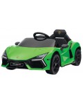Радиоуправляема акумулаторна кола Lamborghini - Revuelto 2025, 4x4, 200W, 12V/7AH, 2,4GHz, зелена