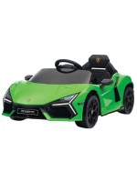 Радиоуправляема акумулаторна кола Lamborghini - Revuelto 2025, 4x4, 200W, 12V/7AH, 2,4GHz, зелена