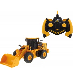 Радиоуправляема играчка Carrera RC - CAT, Челен товарач, 1:35