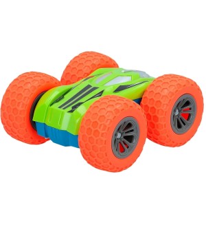 Радиоуправляема играчка Felyx Toys - Kool Speed, Преобръщаща се кола, 13 cm