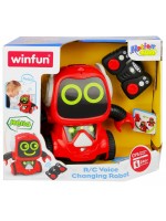 Радиоуправляема играчка WinFun - Робот, с функция за запис/възпроизвеждане на глас