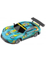 Радиоуправляема кола HKTEC - Racing, светеща, 1:16, синя