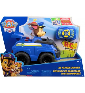 Радиоуправляема кола Spin Master Paw Patrol - Полицейският камион на Чейс