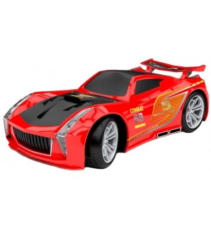 Радиоуправляема кола Yifeng - Smart, с часовник и гласови команди, червена