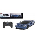 Радиоуправляема количка Rastar - Ford GT, синя, 1:24