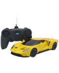 Радиоуправляема количка Rastar - Ford GT, жълта, 1:24