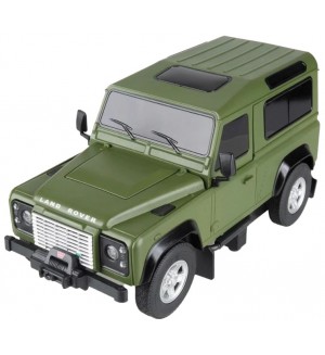 Радиоуправляема количка Rastar - Land Rover Denfender, 1:14, зелена Радиоуправляема количка Rastar - Land Rover Denfender, 1:14, зелена