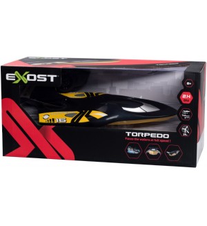 Радиоуправляема лодка Silverlit - Торпедо, 1:18, черна Радиоуправляема лодка Silverlit - Торпедо, 1:18, черна