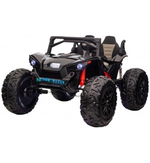 Радиоуправляемо акумулаторно бъги UTV Wheeler - 4x4, 24V/10AH, черно