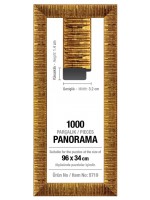 Рамка за панорамен пъзел Art Puzzle - Златиста, до 1000 части