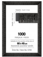 Рамка за пъзел Art Puzzle - Черна, за 1000 части