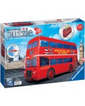 3D пъзел Ravensburger от 216 части - Лондон автобус, моливник