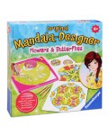 Творчески комплект Ravensburger – Мандала дизайнер - Цветя и Пеперуди