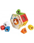Разноцветен дървен сортер HaPe