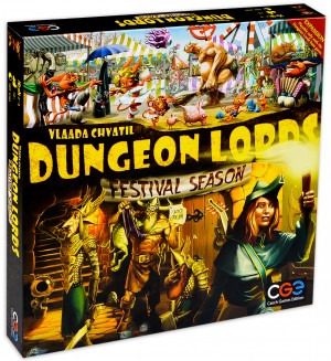 Разширение за настолна игра Dungeon Lords - Festival Season