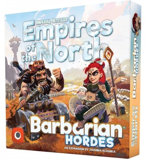 Разширение за настолна игра Imperial Settlers: Empires of the North - Barbarian Hordes