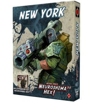 Разширение за настолна игра Neuroshima Hex 3.0 - New York