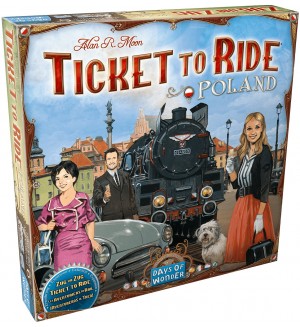 Разширение за настолна игра Ticket to Ride - Poland