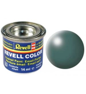 Емайл боя за сглобяеми модели Revell - Копринено листно зелено (32364)