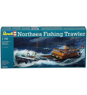 Сглобяем модел Revell - Риболовен кораб North Sea Trawler (0524)