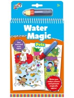Магически комплект за рисуване с вода Galt - Домашни любимци