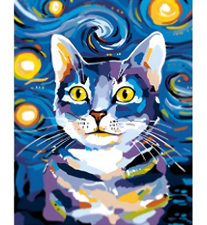 Рисуване по номера Newart - W5040, 40 x 50 cm