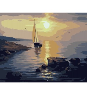 Рисуване по номера Newart - W846, 40 x 50 cm