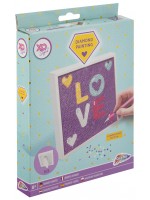 Рисуване с мъниста Grafix - Love, 15 х 15 cm