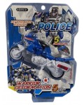 Робот трансформер 5 в 1 Raya Toys - Полицейски мотор