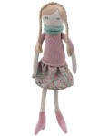 Парцалена кукла The Puppet Company - Розово момиче, 38 cm