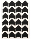 Самозалепващи фото ъгълчета Ем Арт - Триъгълник 2.1 x 2.1 cm, черни (24 бр.)
