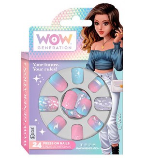 Самозалепващи нокти WOW Generation - 24 броя Самозалепващи нокти WOW Generation - 24 броя