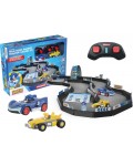 Състезателен комплект Carrera RC Car - Team Sonic Racing, писта с колички, 1:43