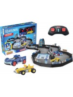 Състезателен комплект Carrera RC Car - Team Sonic Racing, писта с колички, 1:43