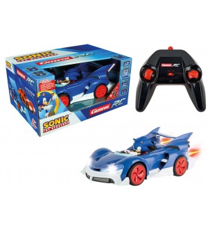Състезателна кола с дистанционно управление - Sonic, 1:18 Състезателна кола с дистанционно управление - Sonic, 1:18