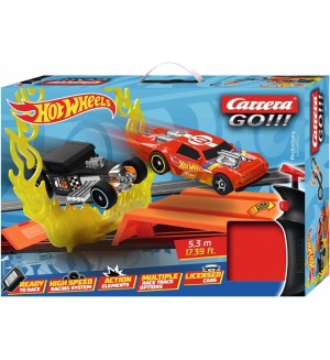Състезателна писта Carrera GO - Hot Wheels, 5.3 m