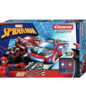 Състезателна писта Carrera Go - Spider-man, 4.9 m