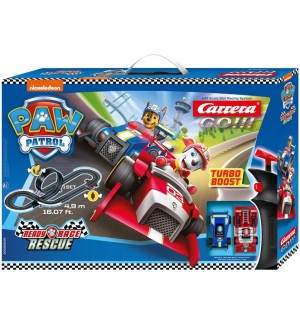 Състезателна писта Carrera - Paw Patrol, Ready Race Rescue