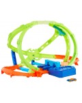 Състезателна писта Hot Wheels Stunt Tracks - Hypersphere Crash, с количка 1:64